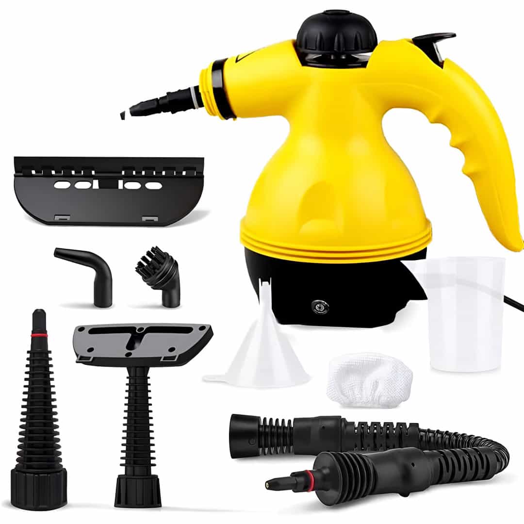 STEAMY® Parownica na sprężone powietrze – Wszystko w jednym z 9 ekskluzywnymi akcesoriami - obrazek 6