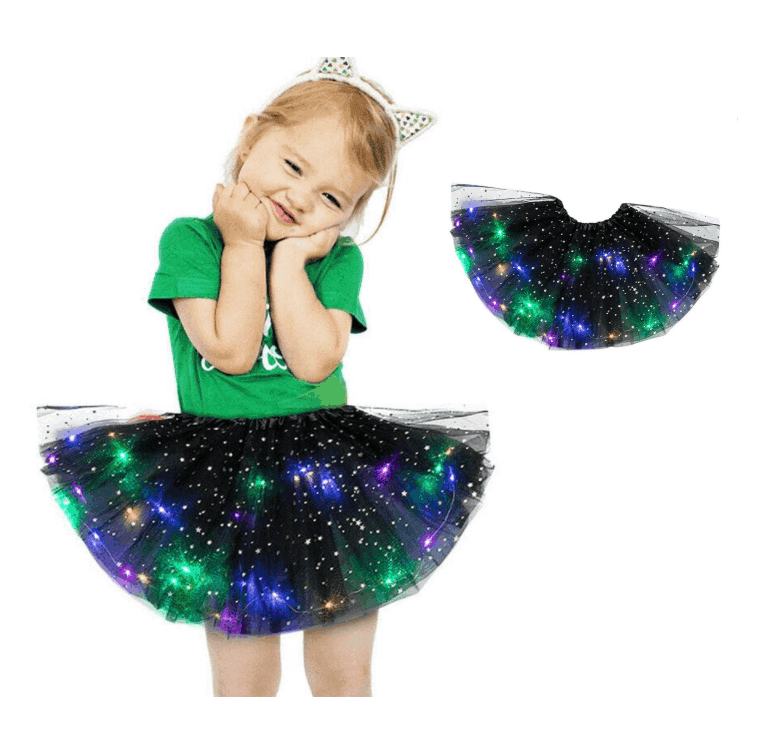 Spódniczka Tutu z wielokolorowymi światełkami LED - obrazek 4