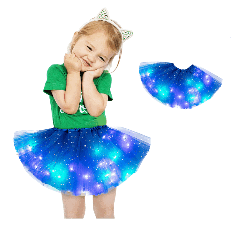 Spódniczka Tutu z wielokolorowymi światełkami LED - obrazek 6