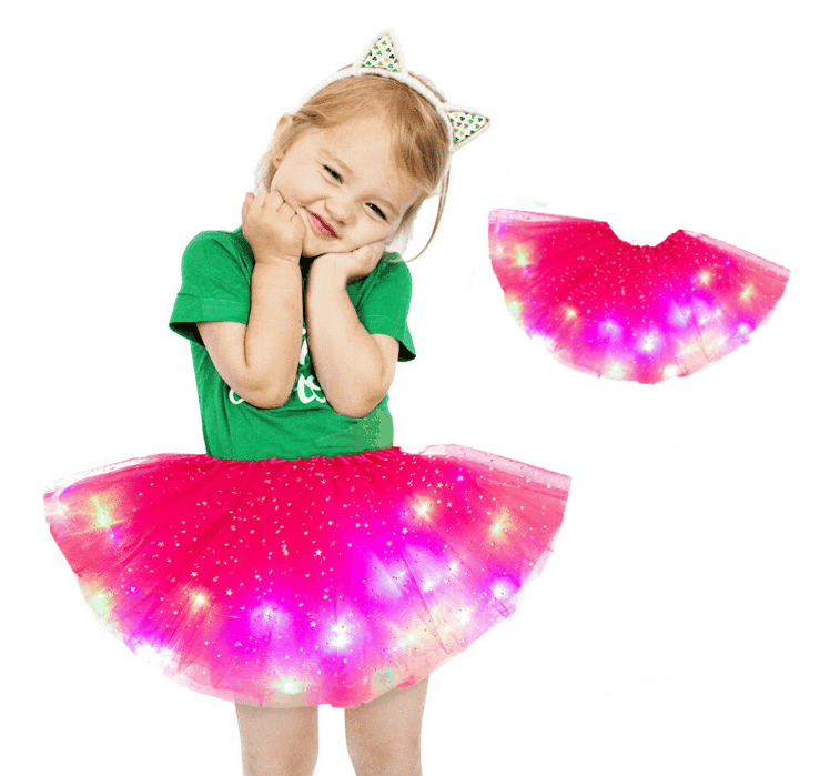 Spódniczka Tutu z wielokolorowymi światełkami LED - obrazek 5