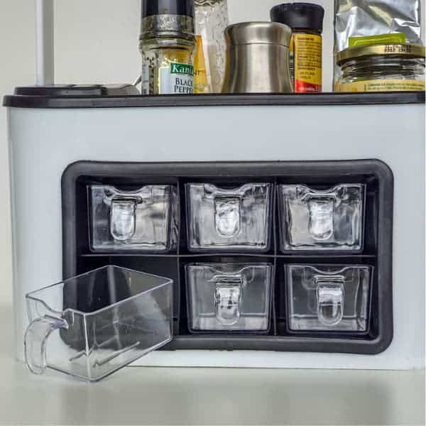COOKINNY® Wielofunkcyjny organizer na przyprawy na blat - obrazek 4