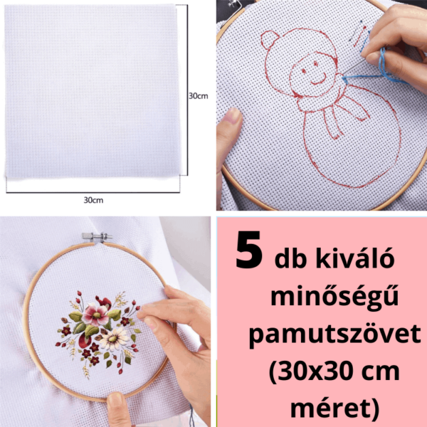 Alternative view of Zestaw do haftu składający się z 32 akcesoriów