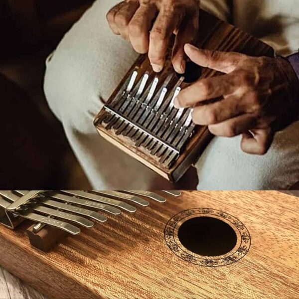 Alternative view of KALIMBAN® - afrykańskie miniaturowe pianino