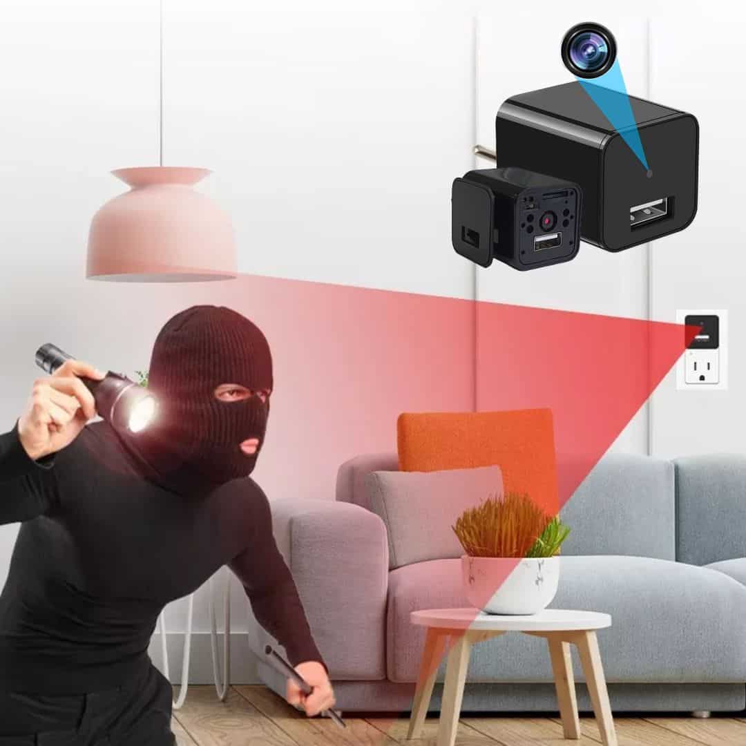 Ładowarka USB z kamerą szpiegowską - obrazek 6