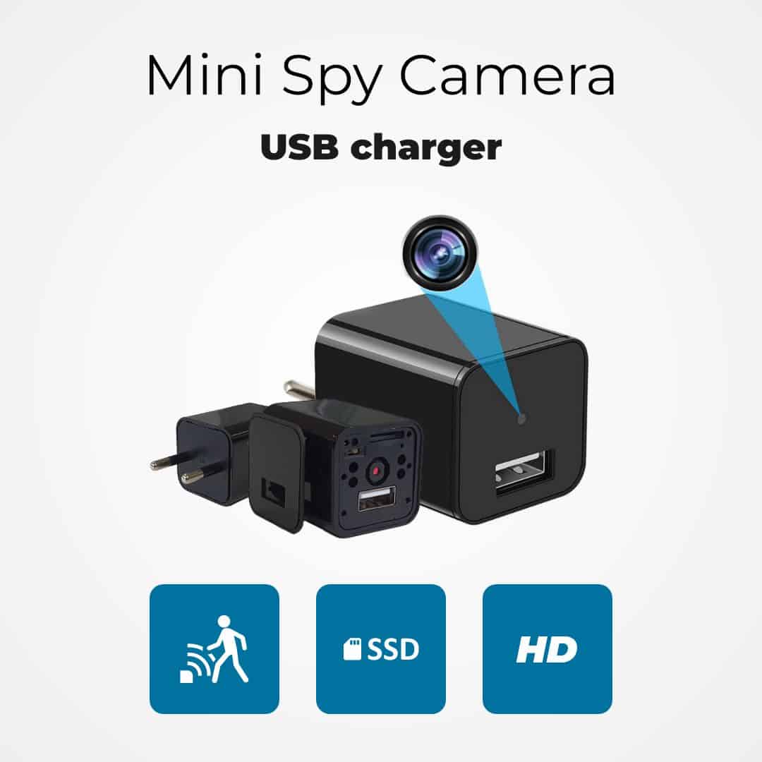 Ładowarka USB z kamerą szpiegowską - obrazek 2