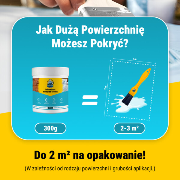Alternative view of RHINOFIX Wateraegis – Przezroczysty, wodoodporny uszczelniacz do każdej powierzchni (różne rozmiary)