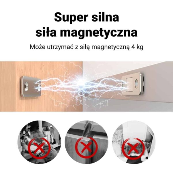 Alternative view of MAGRIP™ – Niewidoczne Magnesy do Drzwi Szafek (4+4 GRATIS)