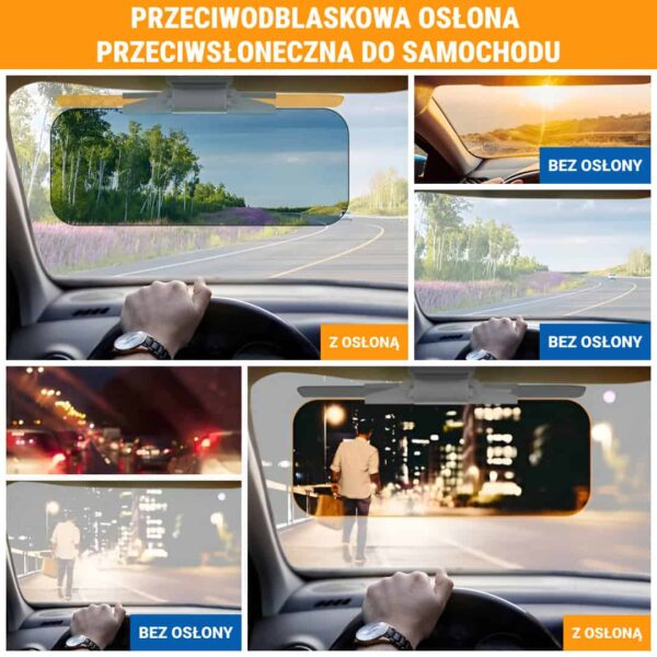 Alternative view of VISORSHIELD™ ANTYREFLEKSYJNA OSŁONA PRZECIWSŁONECZNA DO SAMOCHODU