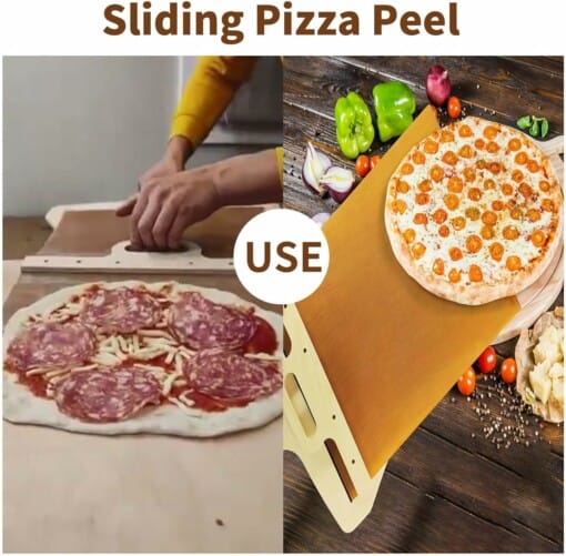 PIZZAGLIDE™ PRZESUWNY UCHWYT DO PIZZY - obrazek 3