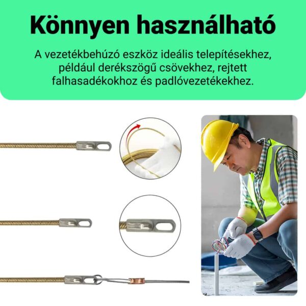 Alternative view of Wirelead™ – Narzędzie do Nawlekania Przewodów Elektrycznych 15 m