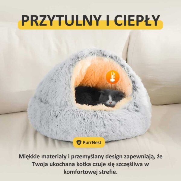 Alternative view of PurrNest – Łóżko Antystresowe dla Zwierząt