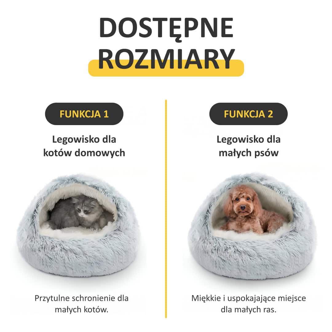 PurrNest – Łóżko Antystresowe dla Zwierząt - obrazek 5
