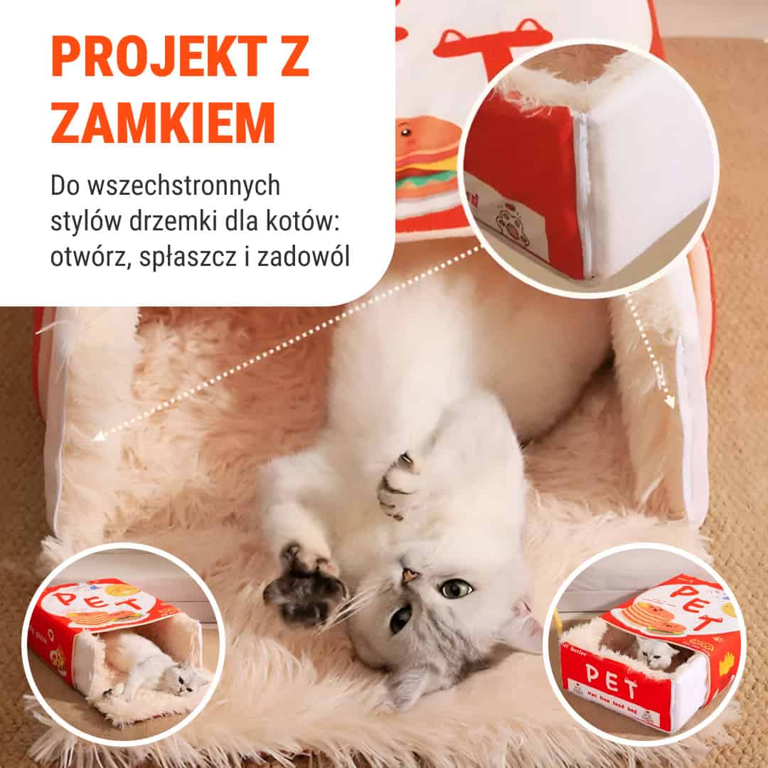 CozyNest – Premium Legowisko dla Zwierząt - obrazek 2