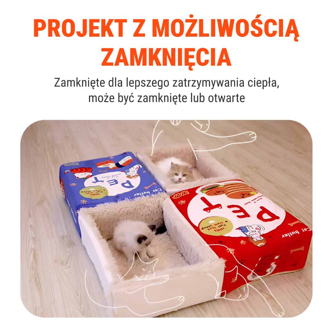 CozyNest – Premium Legowisko dla Zwierząt - obrazek 3