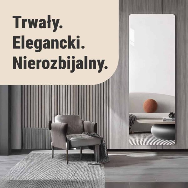 Alternative view of MirrorFlex™ elastyczne lustro akrylowe samoprzylepne 120 x 40 cm