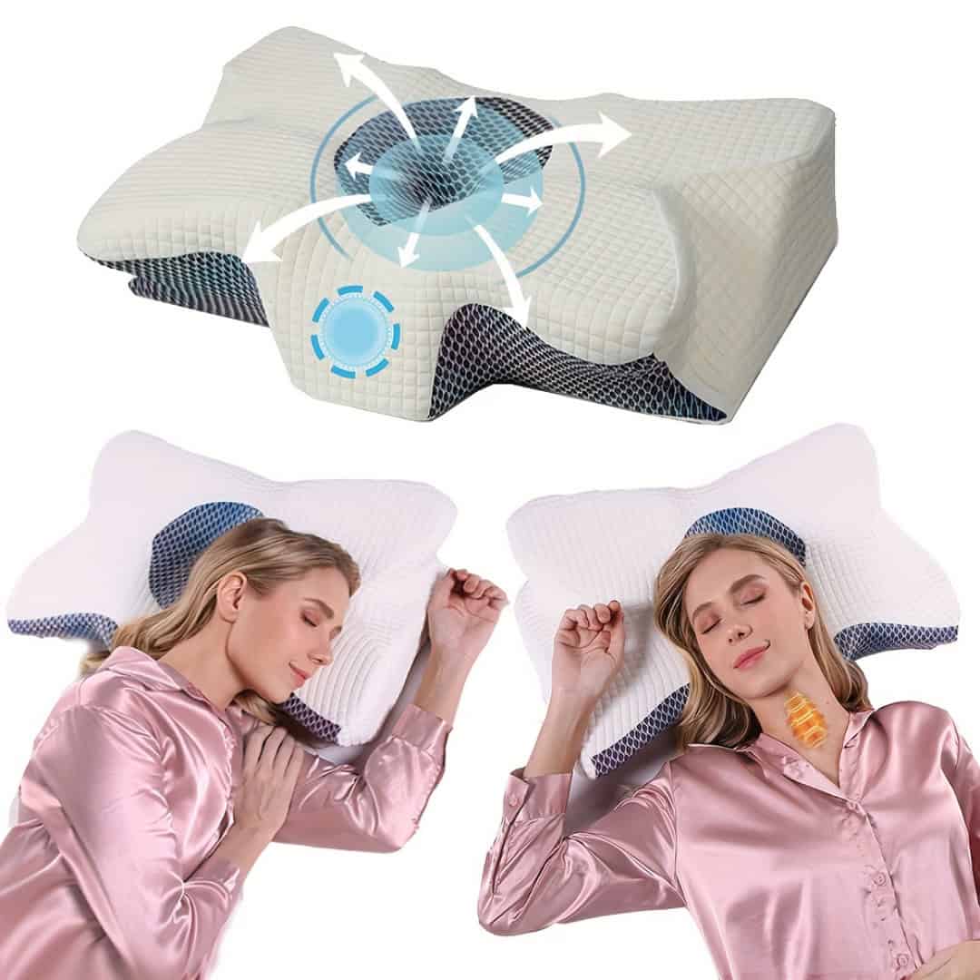 ErgoDream™ - Poduszka Ergonomiczna z Pianki Memory - obrazek 5