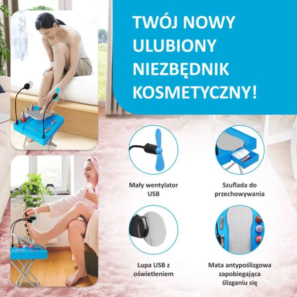 Alternative view of NailEase ™ - Przenośna Stacja do Pielęgnacji Paznokci