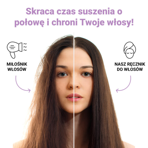 Alternative view of HAIRGLOW® – Ręcznik Do Szybkiego Suszenia Włosów (1+1 GRATIS)