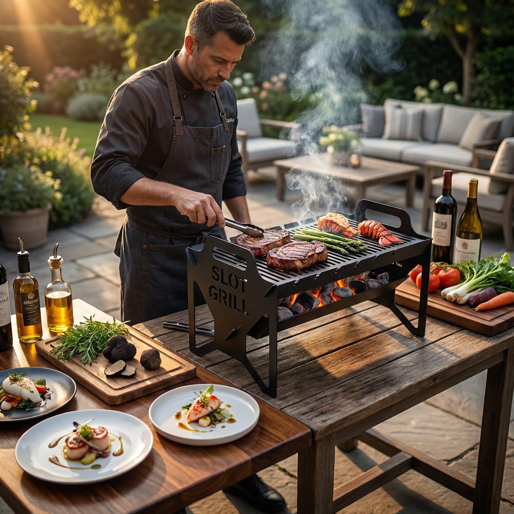 Grillix™ - Składany przenośny grill stalowy - obrazek 4