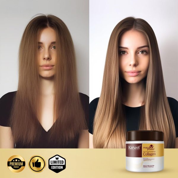 Lumiere™ – Maska Kolagenowa do Włosów