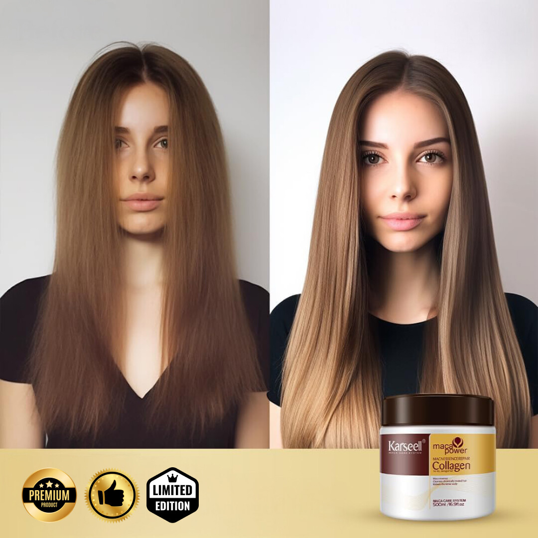 Lumiere™ – Maska Kolagenowa do Włosów