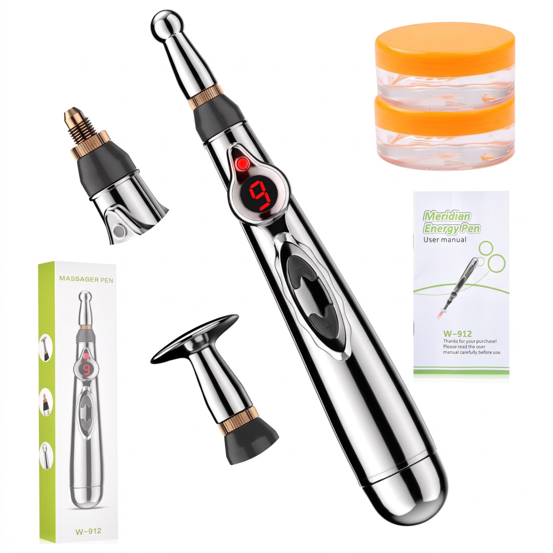 MassagePen™ – Elektroniczny Długopis do Masażu Akupunkturowego 3-w-1 - obrazek 6
