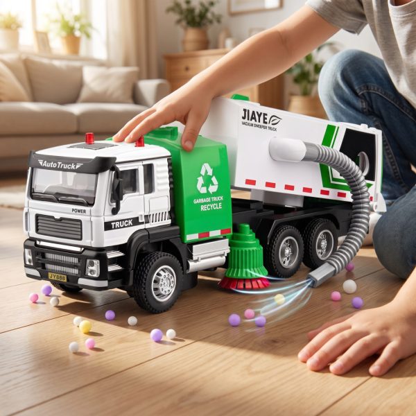 GarbageTruck™ – Cysternowa autocysterna z odsysaniem z dźwiękami i światłami